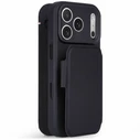 Decoded Textured Silicone Detachable Wallet Apple iPhone 18 Pro Max / 17 Pro Max (phantom black)