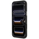 BMW Quilted Pattern Metal Logo Apple iPhone 18 Pro / 17 Pro burgundy