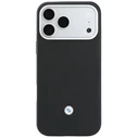 BMW Quilted Pattern Metal Logo Apple iPhone 18 Pro / 17 Pro black