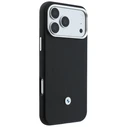 BMW Quilted Pattern Metal Logo Apple iPhone 18 Pro Max / 17 Pro Max black