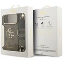 Guess 4G Big 4G Classic Logo Big Strap Metal Buttons Apple iPhone 18 Pro / 17 Pro brown