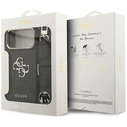 Guess 4G Big 4G Classic Logo Big Strap Metal Buttons Apple iPhone 18 Pro / 17 Pro black