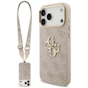 Guess 4G Big 4G Classic Logo Big Strap Metal Buttons Apple iPhone 18 Pro Max / 17 Pro Max pink