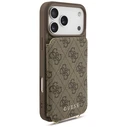 Guess 4G Cardslots & Magnetic Closure Crossbody Apple iPhone 18 Pro / 17 Pro brown