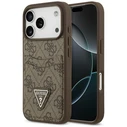 Guess 4G Double Card Triangle Apple iPhone 18 Pro / 17 Pro brown
