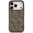 Guess 4G Double Card Triangle Apple iPhone 18 Pro / 17 Pro brown