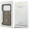 Guess 4G Double Card Triangle Apple iPhone 18 Pro / 17 Pro brown
