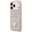 Guess 4G Double Card Triangle Apple iPhone 18 Pro / 17 Pro pink