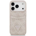 Guess 4G Double Card Triangle Apple iPhone 18 Pro / 17 Pro pink