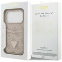 Guess 4G Double Card Triangle Apple iPhone 18 Pro / 17 Pro pink