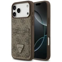 Guess 4G Double Card Triangle Apple iPhone 18 Pro Max / 17 Pro Max brown