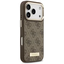 Guess 4G Logo Plate MagSafe Apple iPhone 18 Pro / 17 Pro brown