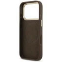 Guess 4G Logo Plate MagSafe Apple iPhone 18 Pro / 17 Pro brown
