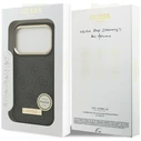 Guess 4G Logo Plate MagSafe Apple iPhone 18 Pro / 17 Pro black
