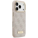 Guess 4G Logo Plate MagSafe Apple iPhone 18 Pro / 17 Pro pink