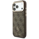 Guess 4G with a wallet and a lanyard MagSafe Apple iPhone 18 Pro / 17 Pro brown