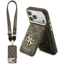 Guess 4G with a wallet and a lanyard MagSafe Apple iPhone 18 Pro Max / 17 Pro Max brown
