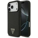 Guess Croco Triangle Logo MagSafe Apple iPhone 18 Pro / 17 Pro black