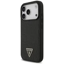 Guess Croco Triangle Logo MagSafe Apple iPhone 18 Pro / 17 Pro black
