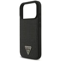 Guess Croco Triangle Logo MagSafe Apple iPhone 18 Pro / 17 Pro black