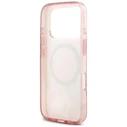 Guess IML Flower & Tonal Circle MagSafe Apple iPhone 18 Pro / 17 Pro pink