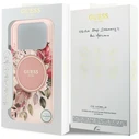 Guess IML Flower & Tonal Circle MagSafe Apple iPhone 18 Pro / 17 Pro pink