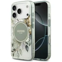Guess IML Flower & Tonal Circle MagSafe Apple iPhone 18 Pro Max / 17 Pro Max green