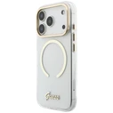 Guess IML Script Metal MagSafe Apple iPhone 18 Pro / 17 Pro clear