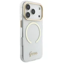 Guess IML Script Metal MagSafe Apple iPhone 18 Pro / 17 Pro clear