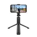 Selfie Stick Crong Compact Bluetooth tripod Black