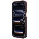 Guess Ring Stand 360 Grained Classic Logo MagSafe Apple iPhone 18 Pro / 17 Pro burgundy