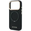 Guess Ring Stand 360 Grained Classic Logo MagSafe Apple iPhone 18 Pro / 17 Pro black