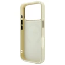 Guess Saffiano Peony & Ring MagSafe Apple iPhone 18 Pro / 17 Pro beige