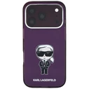 Karl Lagerfeld IML Ikonik Sketch Print MagSafe Apple iPhone 18 Pro / 17 Pro burgundy