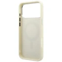 Karl Lagerfeld Ring Stand 360 Saffiano Classic Logo MagSafe Apple iPhone 18 Pro / 17 Pro beige