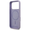 Karl Lagerfeld Silicone Karl&Choupette Ring MagSafe Apple iPhone 18 Pro / 17 Pro purple
