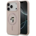 Karl Lagerfeld Silicone Karl&Choupette Ring MagSafe Apple iPhone 18 Pro / iPhone 17 Pro black