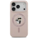 Karl Lagerfeld Silicone Karl&Choupette Ring MagSafe Apple iPhone 18 Pro / iPhone 17 Pro black