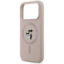Karl Lagerfeld Silicone Karl&Choupette Ring MagSafe Apple iPhone 18 Pro / iPhone 17 Pro black