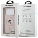 Karl Lagerfeld Silicone Karl&Choupette Ring MagSafe Apple iPhone 18 Pro / iPhone 17 Pro black