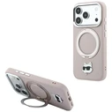 Karl Lagerfeld with Ring Stand 360 Choupette Head Pin MagSafe Apple iPhone 18 Pro Max / 17 Pro Max pink