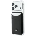 Mercedes Grill Pattern Leather MagSafe Apple iPhone 18 Pro / 17 Pro black