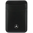 Mercedes Grill Pattern Leather MagSafe Apple iPhone 18 Pro / 17 Pro black