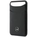 Mercedes Grill Pattern Leather MagSafe Apple iPhone 18 Pro / 17 Pro black