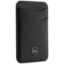 Mercedes Grill Pattern Leather MagSafe Apple iPhone 18 Pro / 17 Pro black