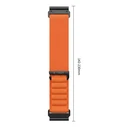 Tech-Protect Nylon Pro for Garmin Fenix 5x / 5x Plus / 6x / 6x Pro / 7x / 8 / 8 Pro / 9 / 9 Pro 51 mm Orange