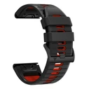 Tech-Protect Iconband Pro for Garmin Fenix 5x / 5x Plus / 6x / 6x Pro / 7x / 8 / 8 Pro / 9 / 9 Pro 47 mm Black/red