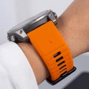 Tech-Protect Iconband Pro for Garmin Fenix 5x / 5x Plus / 6x / 6x Pro / 7x / 8 / 8 Pro / 9 / 9 Pro 47 mm Orange/black