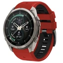 Tech-Protect Iconband Pro for Garmin Fenix 5x / 5x Plus / 6x / 6x Pro / 7x / 8 / 8 Pro / 9 / 9 Pro 47 mm Red/black