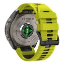 Tech-Protect Iconband Pro for Garmin Fenix 5x / 5x Plus / 6x / 6x Pro / 7x / 8 / 8 Pro / 9 / 9 Pro 47 mm Lime/black